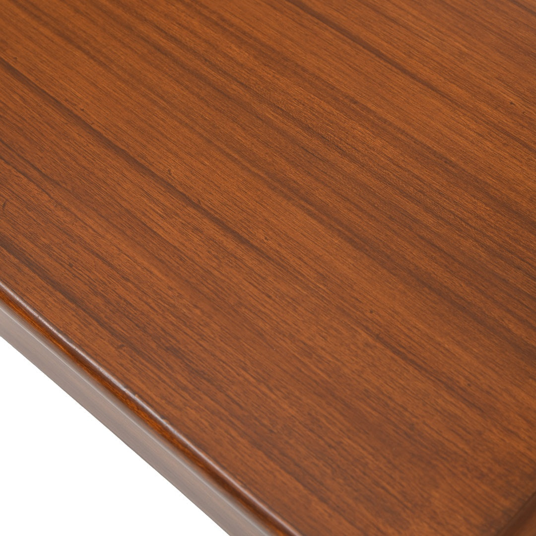 Mid Century Teak Wood Bench - Teak / Teakwood / L: 47’’ W: 18’’ H: 31.5’’ - Furniture
