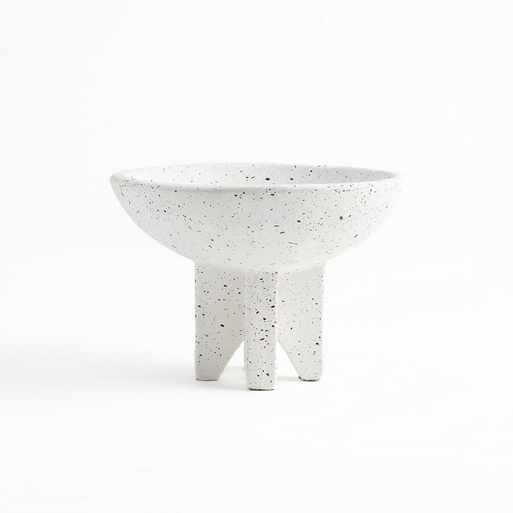 Miller Terracotta Bowl - CM - L:- 24 x W:- 24 / Marble and Aluminium - Décor