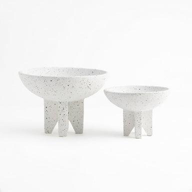 Miller Terracotta Bowl - CM - L:- 24 x W:- 24 / Marble and Aluminium - Décor