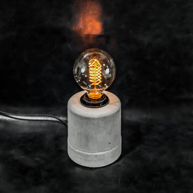 concrete desk lamp industrial concrete interior design