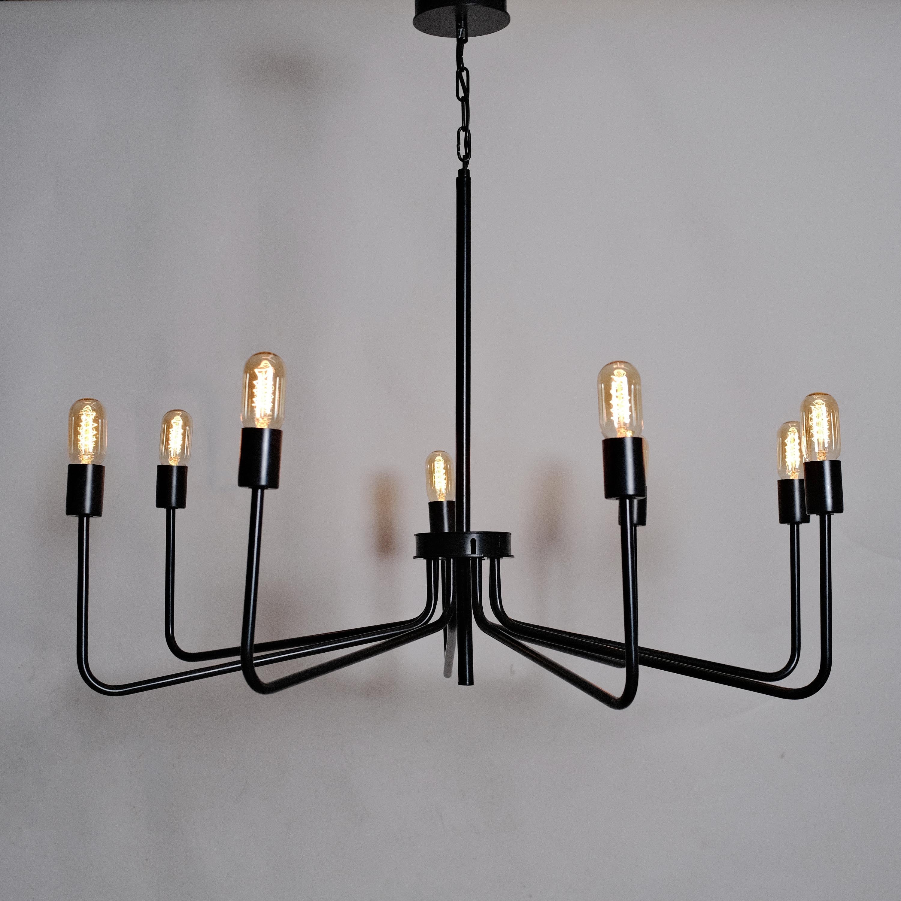 Modern Industrial-Style Chandelier