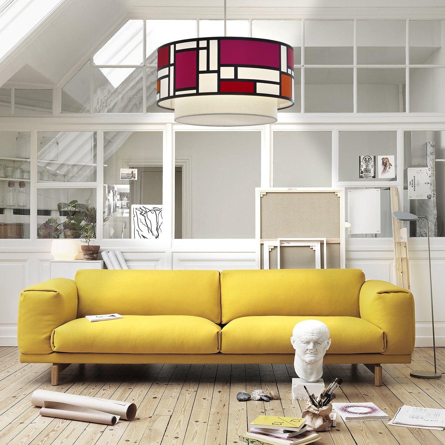 Mondrian Hanging Lamp