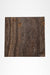 Monolith Side Table - L:12.5 x W:12.5 x H:22 In inches / Mango wood base and Brown tavertine - Indoor Furniture