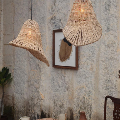 Morel Banana Fibre Pendant Lamp