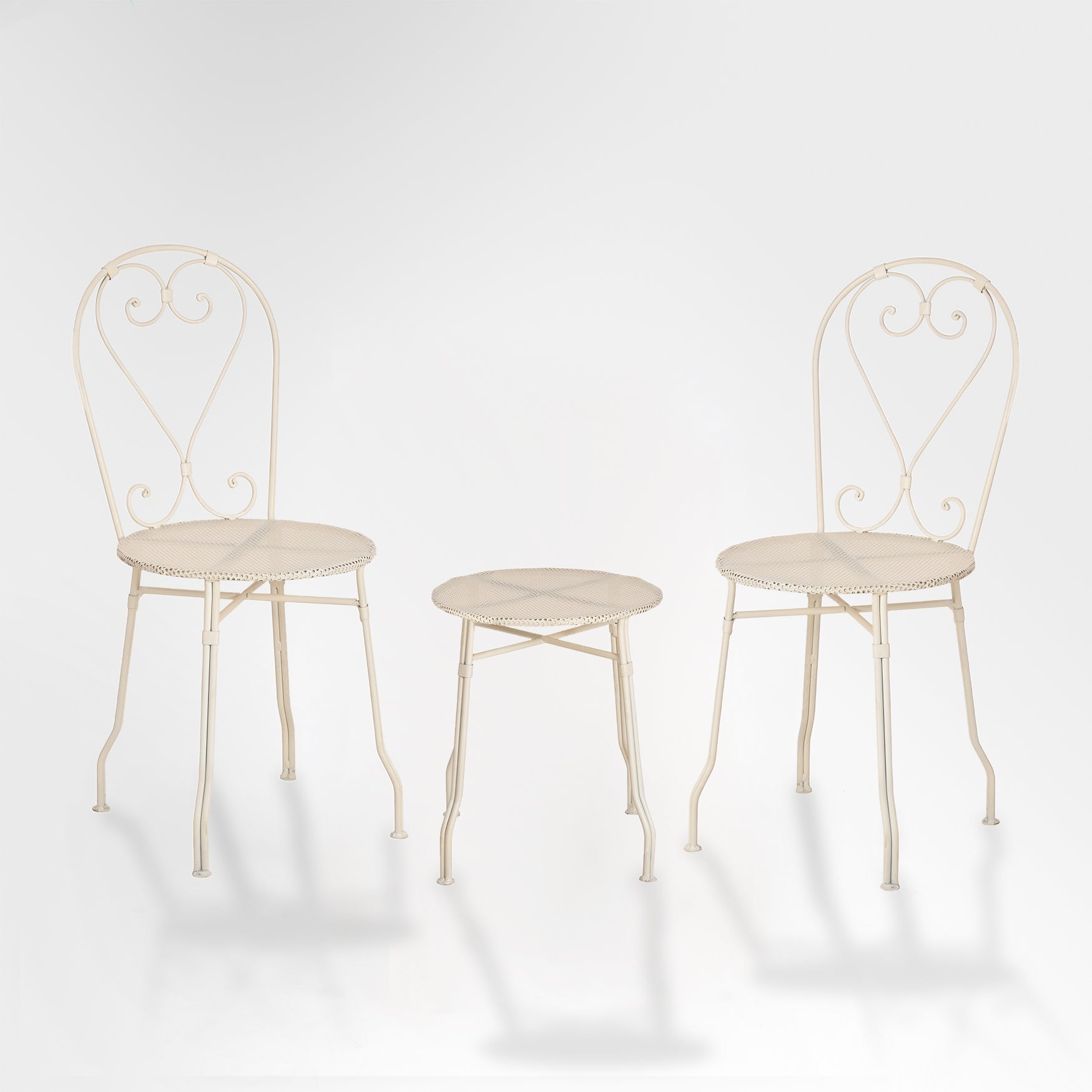 Moroccan Chairs And Side Table Set
