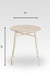 Moroccan Chairs And Side Table Set