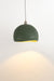 Moss Pendant Lamp - Green / Dia: 12’’ H: 8’’ / Papier Mâché - Lighting