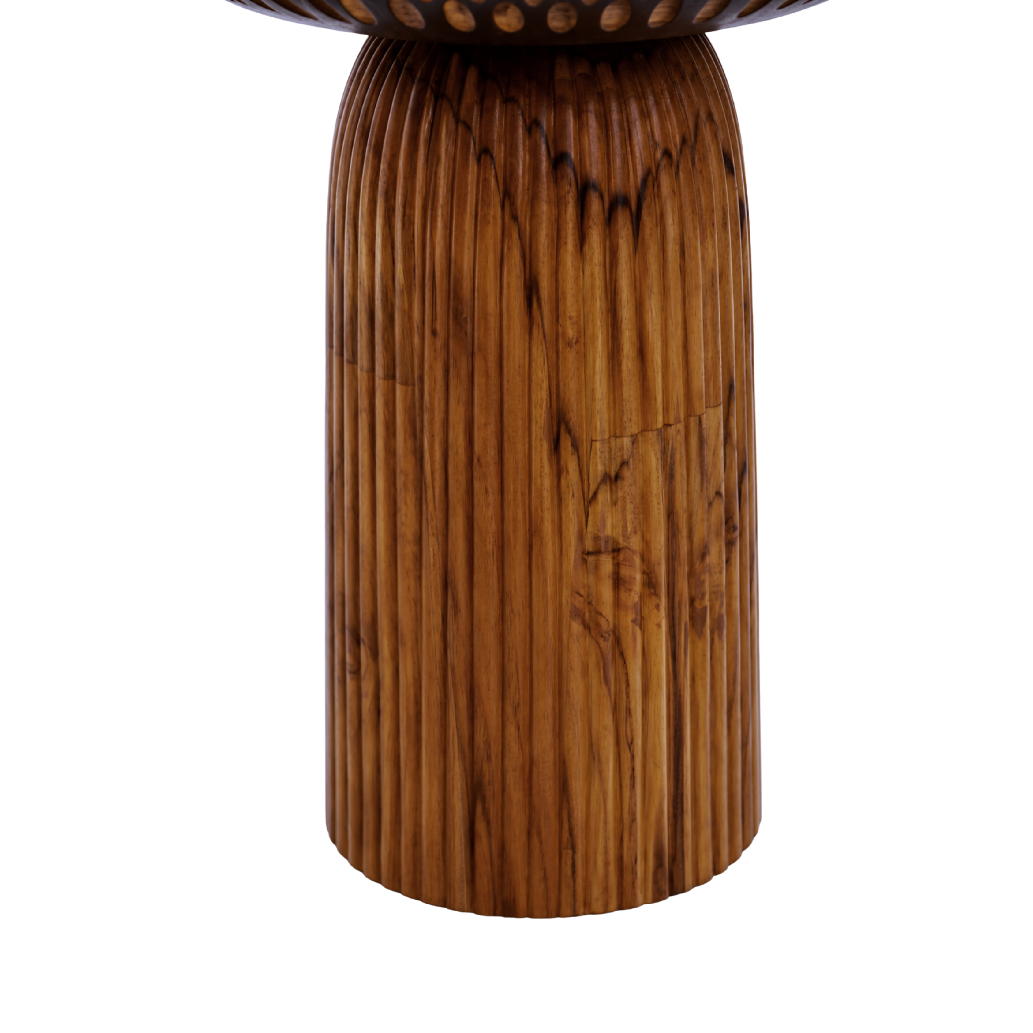 Mova End Table - Teak / Teak wood / Dia: 16’’ H: 20’’ - Furniture