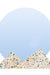 Mt. Terra Mirror - Terrazzo Classic Mix Chips on White Base / L: 31.0cm x B: 4.0cm x H: 32.0cm / Terrazzo - Stone chips