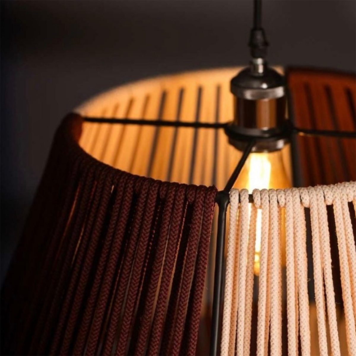 Mulberry Curve Lamp – styled in a room setting