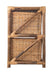 Natural Bamboo Basket Side Table - Natural / Bamboo, cane / L: 22’’ W: 14.5’’ H: 22’’ - Furniture
