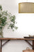 Natural Cane Diamond Doublette Hanging Lamp