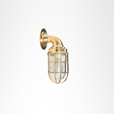 Nautical Light No. 21 - Holder Dia: 4’’ H: 11’’ / Brass - Lighting