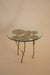 Nelumbo Table - Dia 25’’ x H 20’’ / Brass plated Aluminium, Glass - Coffee Table