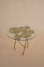 Nelumbo Table - Dia 25’’ x H 20’’ / Brass plated Aluminium, Glass - Coffee Table