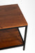 Nested Coffee Table - Walnut and Black / Big:35.5 L x 18 W cm x 18 H cm Small:20 L x 20 W cm x 19 H cm - Indoor