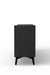 Niko Console - L:72’’ x B:14’’ x H:27’’ In Inches / Black Matt Pre-Laminated Plywood Carcass; Oak Laminate