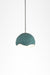 Nira Dome Pendant Lamp - Blue / Dia: 9’’ H: 9’’ / Papier Mâché - Lighting
