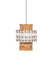 Niuland Jute Pendant Lamp - Natural / Jute, jacquard, fabric and iron / D: 15’’ H: 18’’ - Lighting