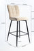 Niva Bar Chair - Mild Steel and Upholstery / CM - L:- 44 x W:- 62 x H:- 112 - Indoor Furniture