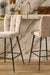 Niva Bar Chair - Mild Steel and Upholstery / CM - L:- 44 x W:- 62 x H:- 112 - Indoor Furniture