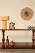 Noir Colonial Style Console - Teak / Teakwood / L: 60’’ W: 14’’ H: 30’’ - Furniture