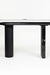Noir Marble Console - L: 47’’ W: 13.75’’ H: 31.5’’ / Black / Black Marble and Wood - Indoor Furniture