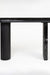 Noir Marble Console - L: 47’’ W: 13.75’’ H: 31.5’’ / Black / Black Marble and Wood - Indoor Furniture