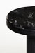 Noir Marble Console - L: 47’’ W: 13.75’’ H: 31.5’’ / Black / Black Marble and Wood - Indoor Furniture