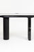 Noir Marble Console - L: 47’’ W: 13.75’’ H: 31.5’’ / Black / Black Marble and Wood - Indoor Furniture