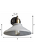 CWS119 Nordic Conical Glass Wall Sconce Frosted Shade