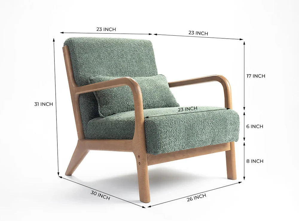 Nordic Lounge Chair - Indoor Furniture
