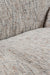 Nordic Sand recliner with Ottoman - L:- 93 x W:-78 x H:-99 In Cms / Cotton fabric + Iron - Indoor Furniture