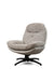 Nordic Sand recliner with Ottoman - L:- 93 x W:-78 x H:-99 In Cms / Cotton fabric + Iron - Indoor Furniture