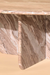 Norge Coffee Table - Jupiter - L:130x W:127x H:69 In Cms / Brown / Marble - Indoor Furniture