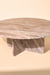 Norge Coffee Table - Jupiter - L:130x W:127x H:69 In Cms / Brown / Marble - Indoor Furniture