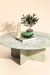 Norge Coffee Table Pista - L:130x W:127x H:69 In Cms / Green / Marble - Indoor Furniture