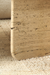 Norge Coffee Table Travertine - L:130x W:127x H:69 In Cms / Brown / Marble - Indoor Furniture