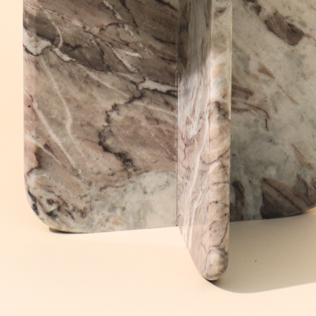 Norge Marble Side Table Jupiter - Indoor Furniture