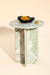 Norge Marble Side Table Pista - L:72 x W:68 x H:75 In Cms / Green / Marble - Indoor Furniture