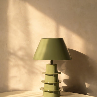 Nova Table Lamp - L:10 x W:10 x H:16 In inches / Metal - Lighting