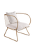 Nuvé Lounger - L:24 x W:24 x H:28 In inches / Metal - Indoor Furniture