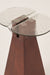 Obelisk Table - Brown / Mango wood / 43L X 31W X 57H In Cms - Indoor Furniture