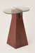 Obelisk Table - Brown / Mango wood / 43L X 31W X 57H In Cms - Indoor Furniture