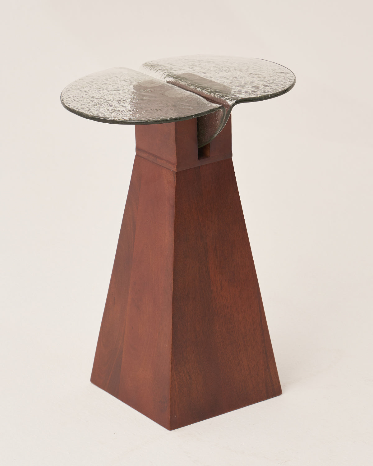 Obelisk Table - Brown / Mango wood / 43L X 31W X 57H In Cms - Indoor Furniture
