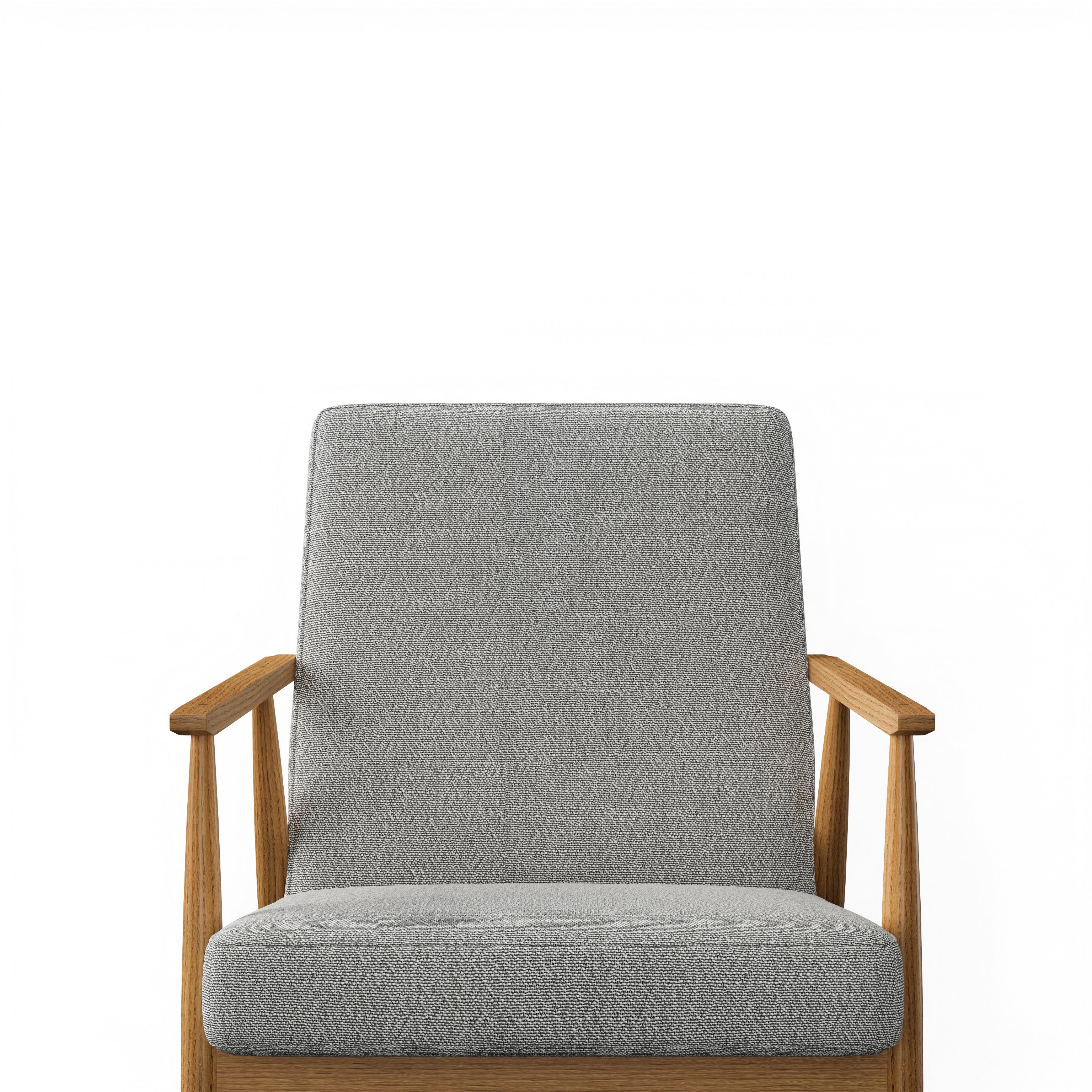 Oda Rocking Chair - Cosmo Norman Pistachio 11343 Ply & Foam Upholstery Structure; Suncity White Ash Frame / L:24’’ x