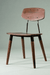 Old School Chair | Set Of 2 - Walnut / Sheesham wood and MS / L:41 x D:49 x H:80 in cm - Indoor Furniture