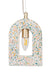 Olio Lamp - Classic Mix Chips on White Base / L: 14.5cm x B: 4.0cm x H: 20.5cm / Terrazzo - Stone chips in cement base