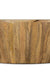 Olivia Drum Coffee Table - Light Walnut / Wood / L:96 x D:96 x H:30 in cm - Indoor Furniture