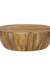 Olivia Drum Coffee Table - Light Walnut / Wood / L:96 x D:96 x H:30 in cm - Indoor Furniture